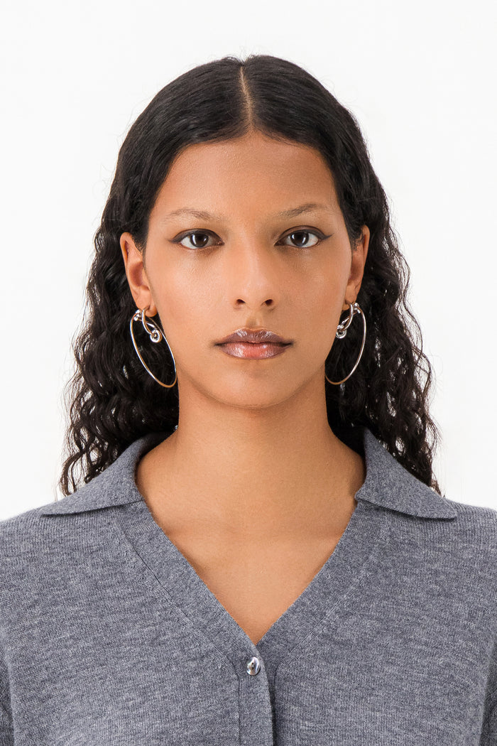 Justine Clenquet Boucles D'oreilles Eva