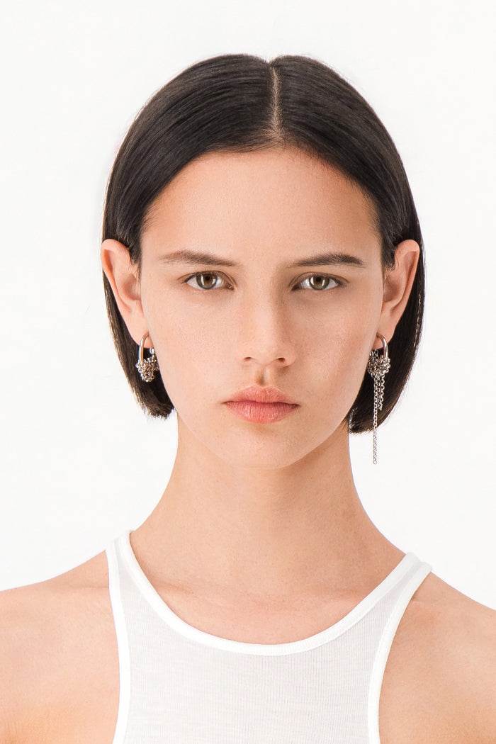 Justine Clenquet Boucles D'oreilles Moyennes Vera
