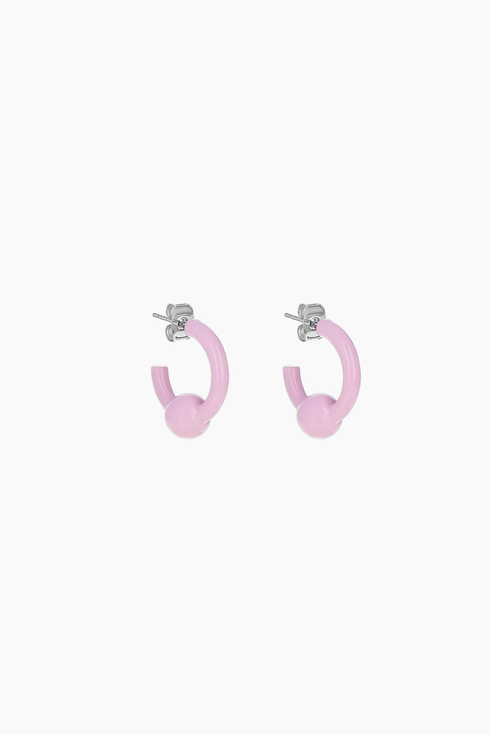 justine clenquet Boucles d’oreilles Sam rose