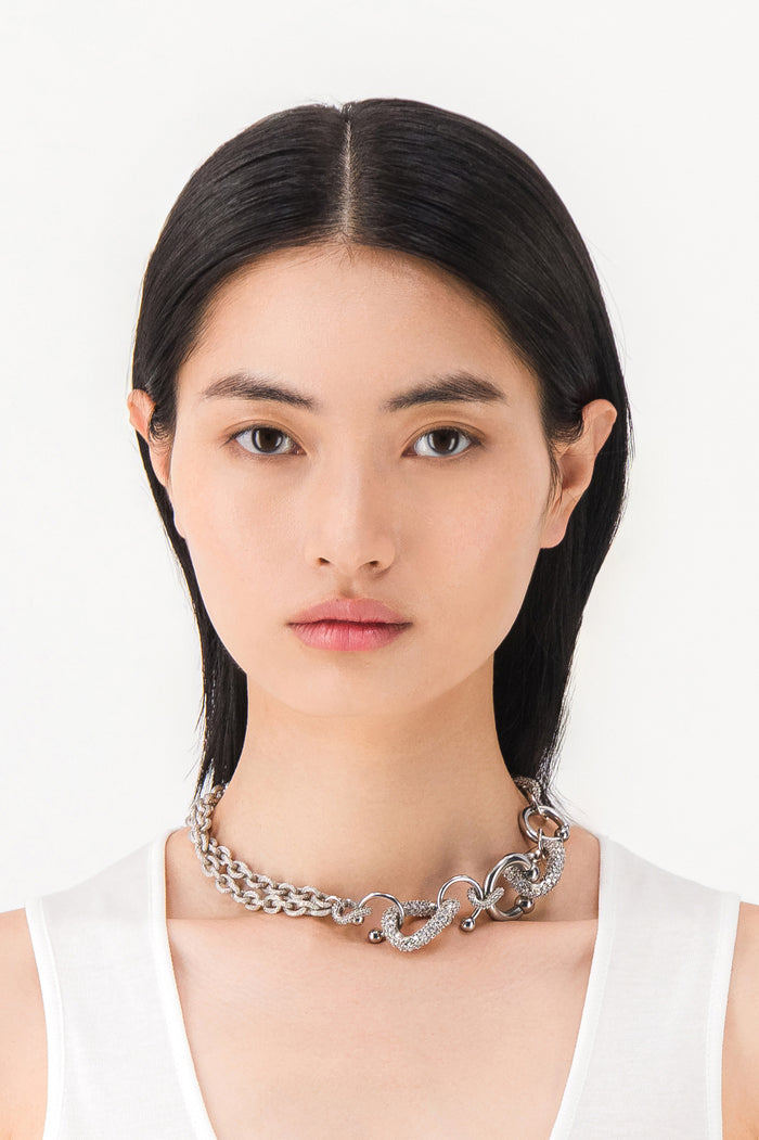 Justine Clenquet Choker Dolly Cristal