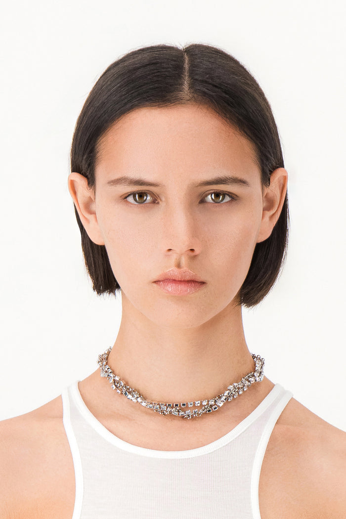 Justine Clenquet Choker Liv Cristal