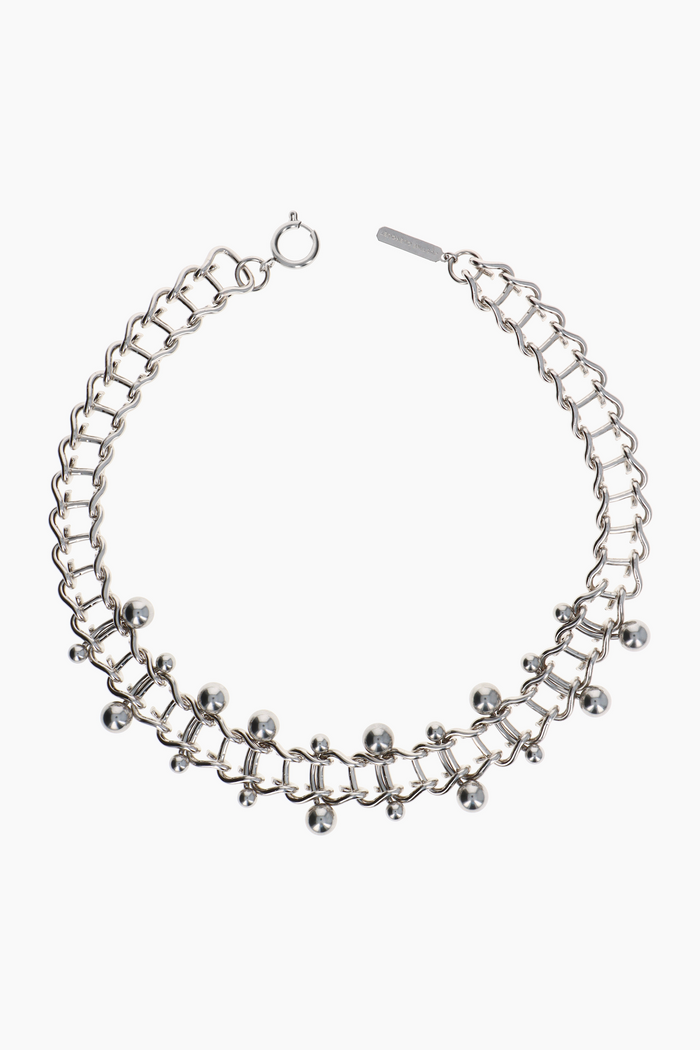 justine clenquet Choker Mindy argent