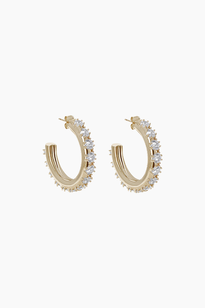 Justine Clenquet Grandes Boucles D’oreilles Nina