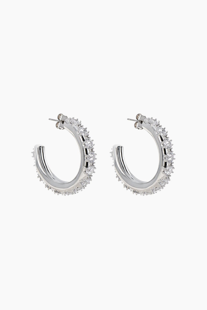Justine Clenquet Grandes Boucles D’oreilles Nina