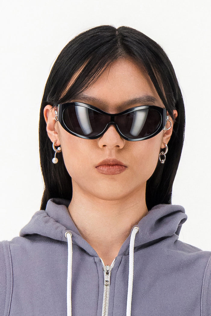 Justine Clenquet Lunettes De Soleil Jenny Noir