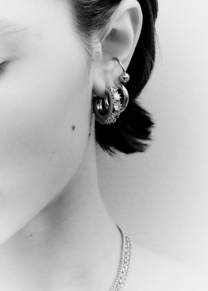 Justine Clenquet Moyennes Boucles D’oreilles Nina