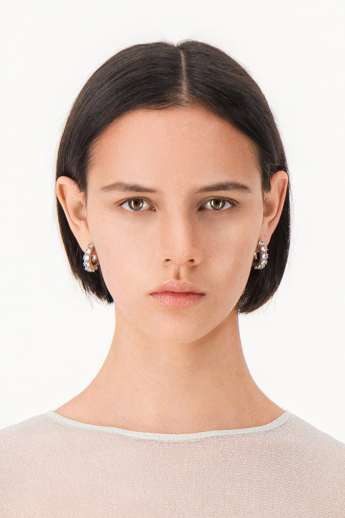 Justine Clenquet Moyennes Boucles D’oreilles Nina