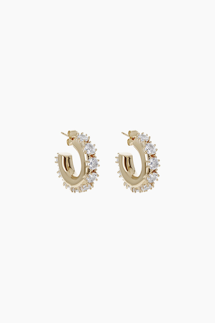 Justine Clenquet Moyennes Boucles D’oreilles Nina