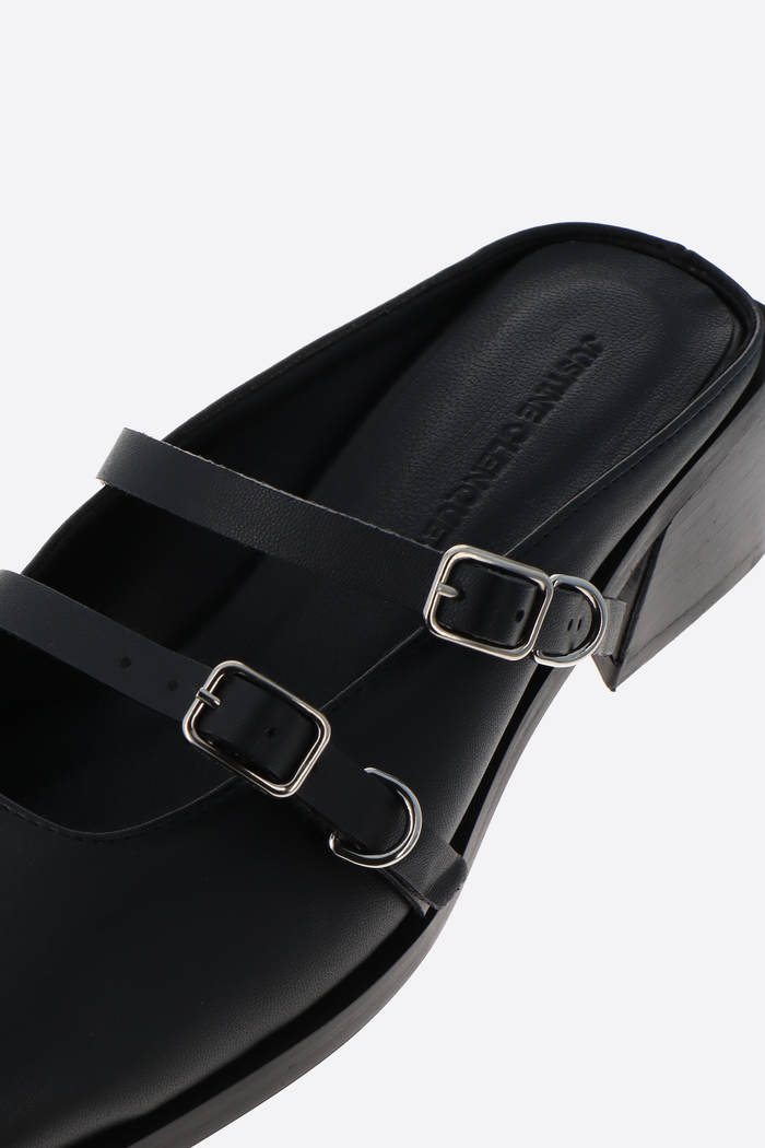 Justine Clenquet Mules Andie Noir