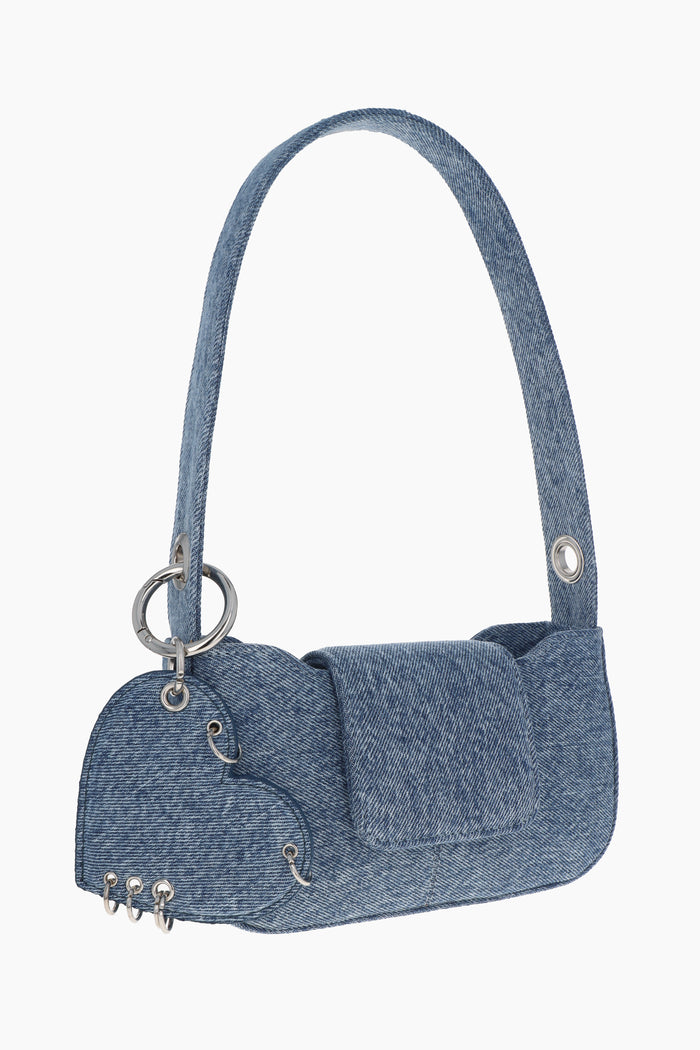 justine clenquet Sac Dylan denim bleu