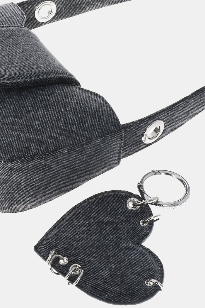 Justine Clenquet Sac Dylan Denim Gris