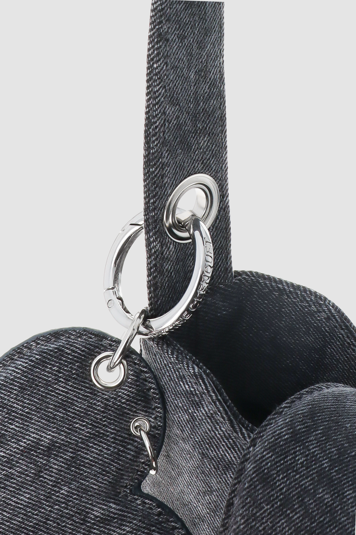 Justine Clenquet Sac Dylan Denim Gris