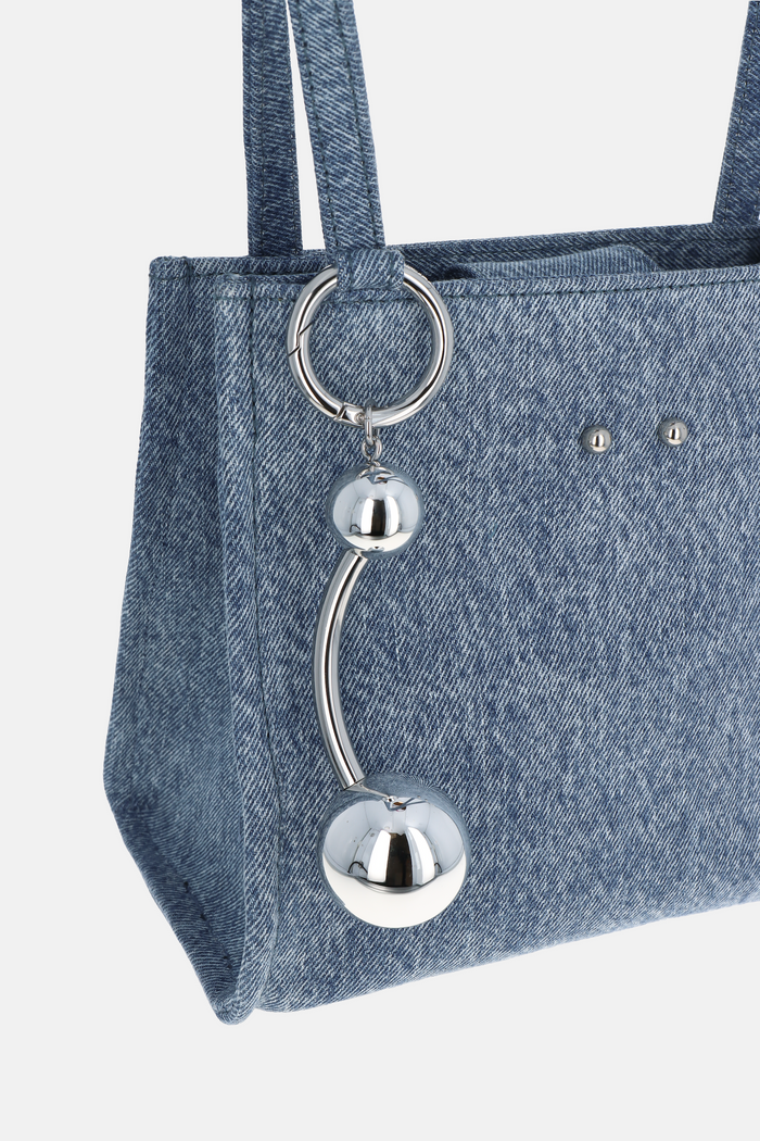 Justine Clenquet Sac Uma Denim Bleu