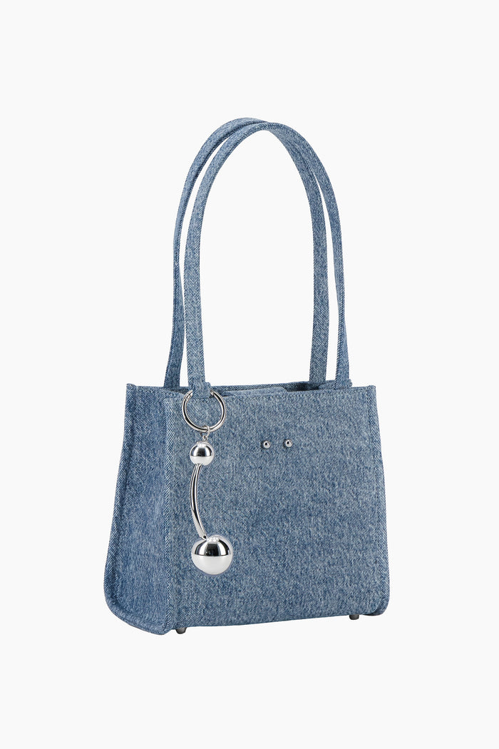 Justine Clenquet Sac Uma Denim Bleu