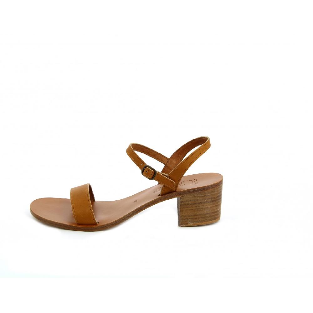 K.JACQUES ALEGRIA Sandales à Talons Cuir Pul Naturel