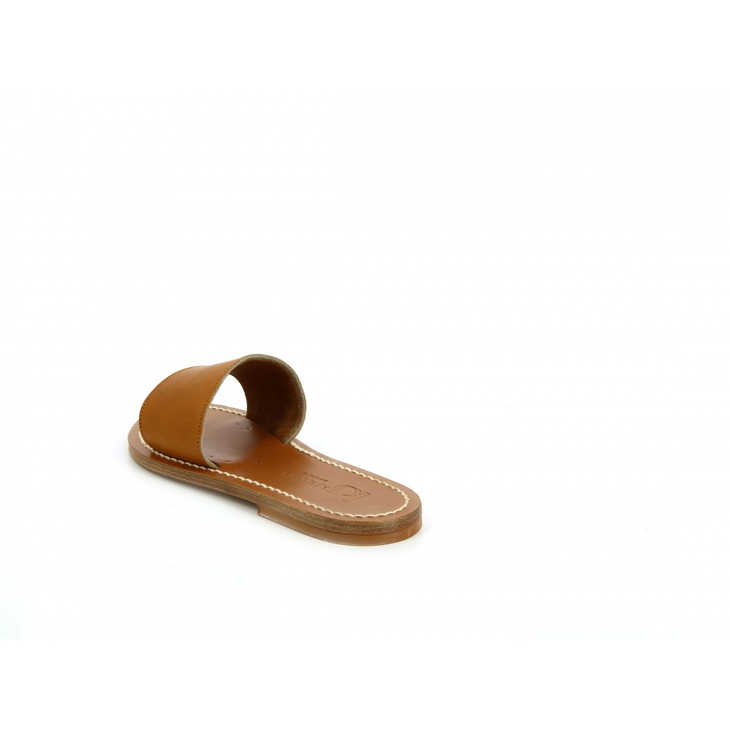 K.JACQUES ANACAPRI Sandales Plates Cuir Pul Naturel