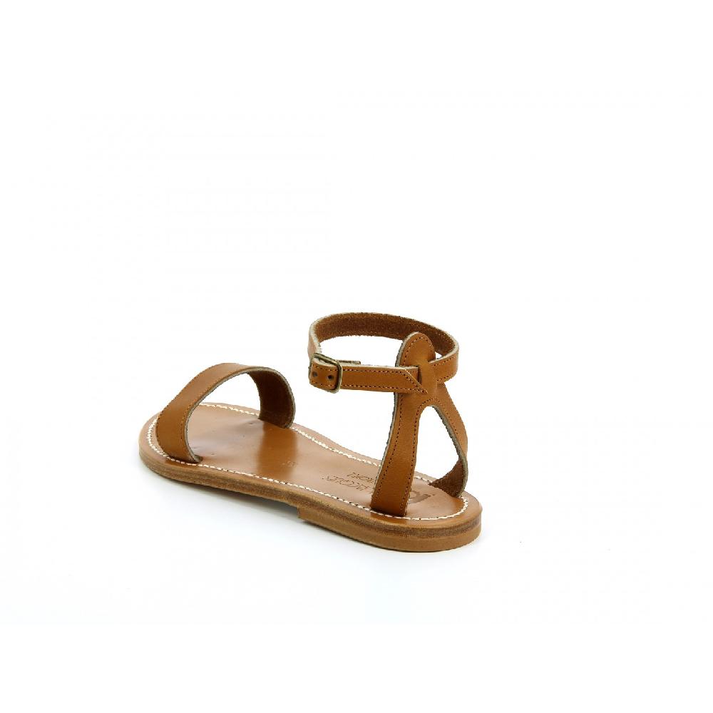 K.JACQUES CATAMARAN Sandales Plates Cuir Pul Naturel
