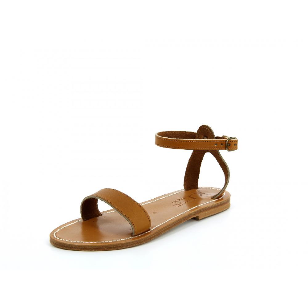 K.JACQUES CATAMARAN Sandales plates Cuir Pul Naturel