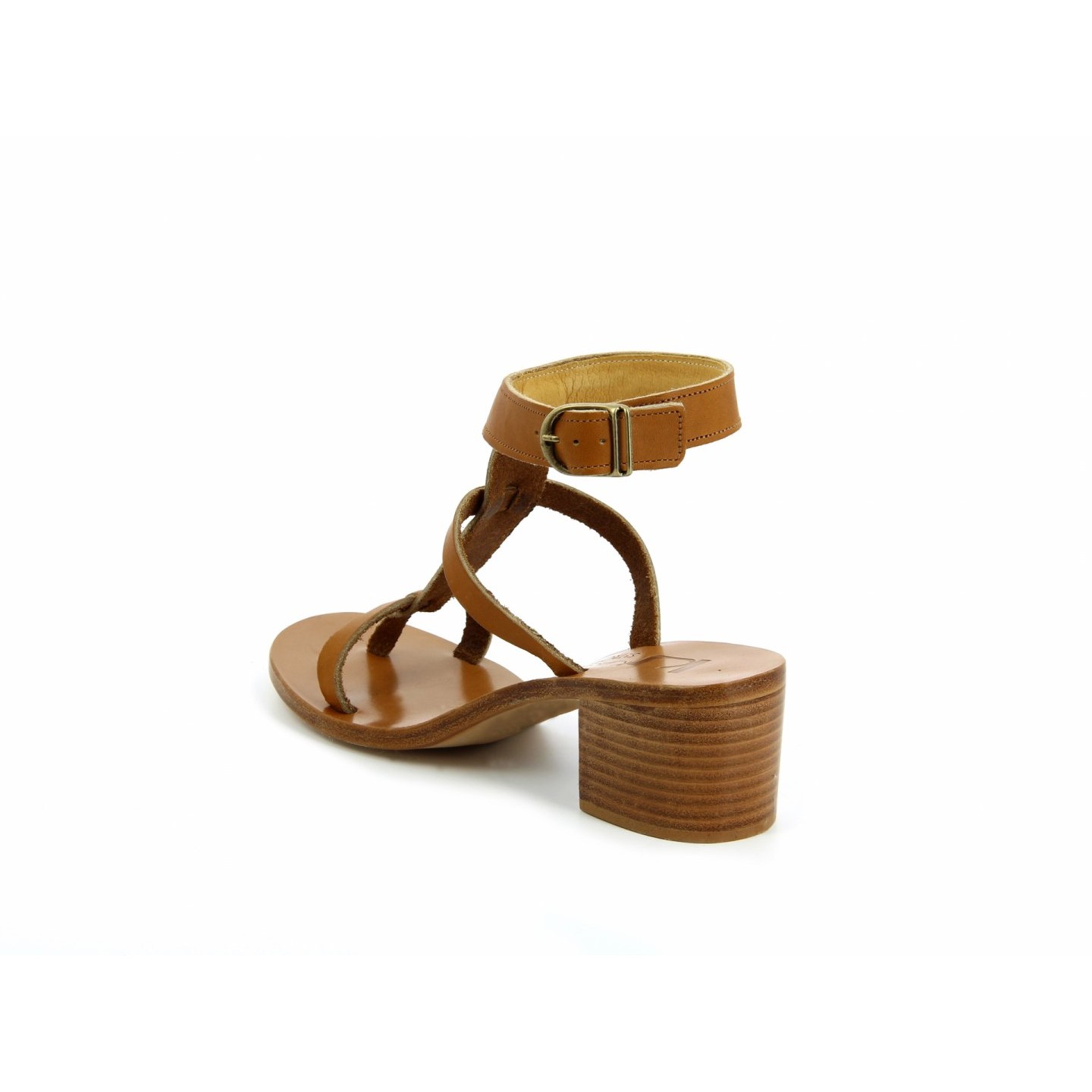 K.JACQUES CHRISTOBAL Sandales à Talons Cuir Pul Naturel