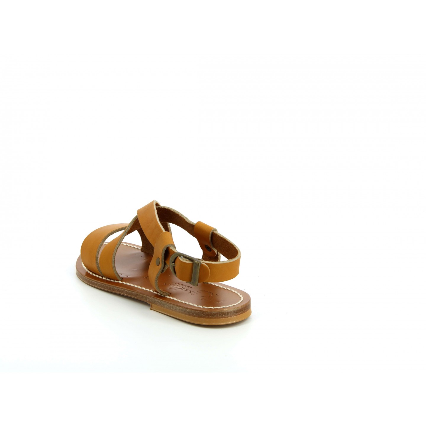K.JACQUES CORENTIN Sandales Plates Cuir Pul Naturel