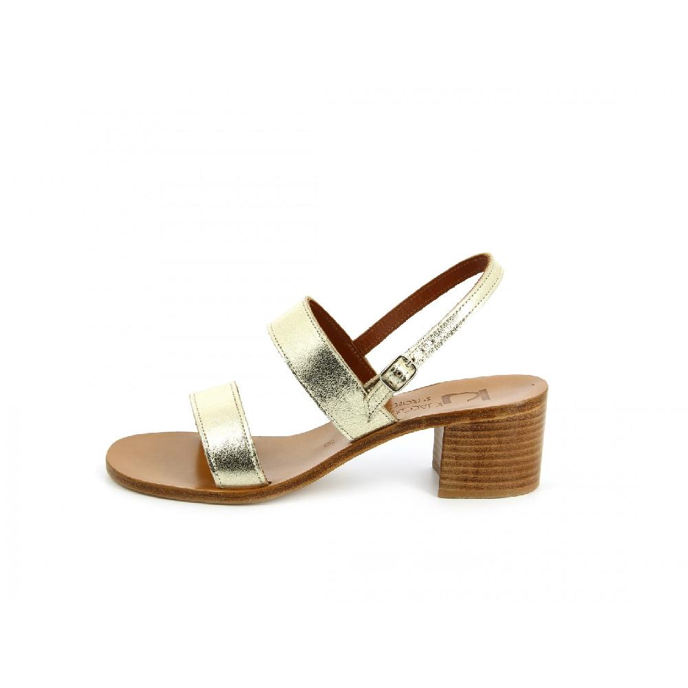 K.JACQUES ERASME Sandales à Talons Cuir Métyl Champan