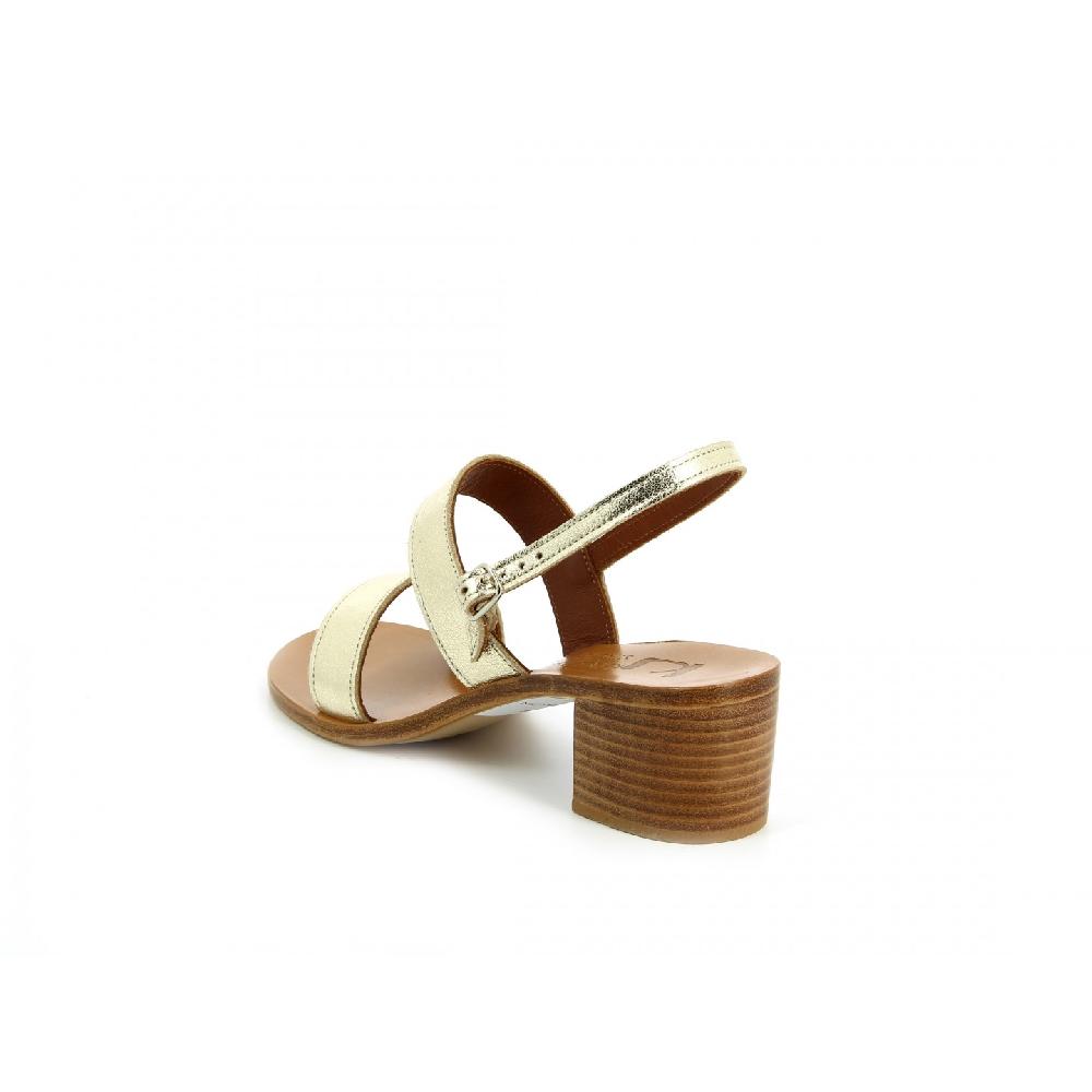 K.JACQUES ERASME Sandales à Talons Cuir Métyl Champan