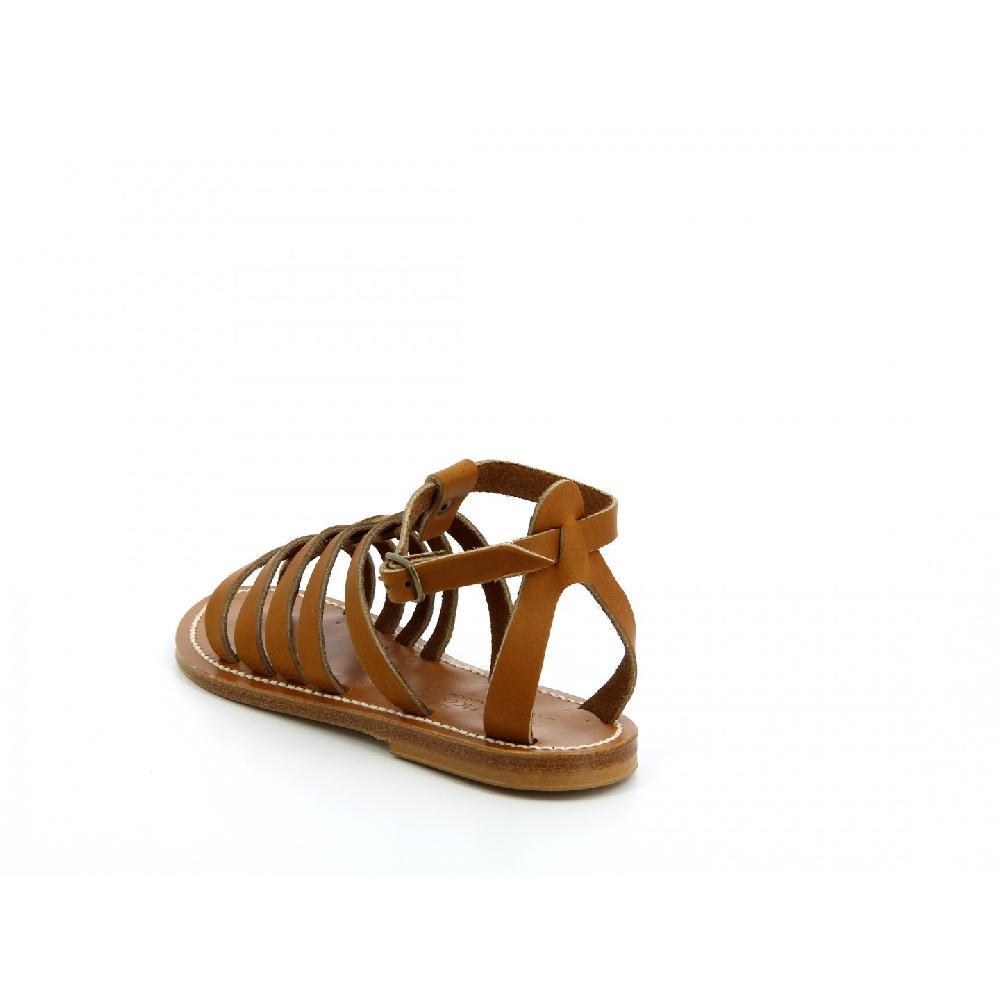 K.JACQUES AGOPOS Sandales Plates Cuir Pul Naturel