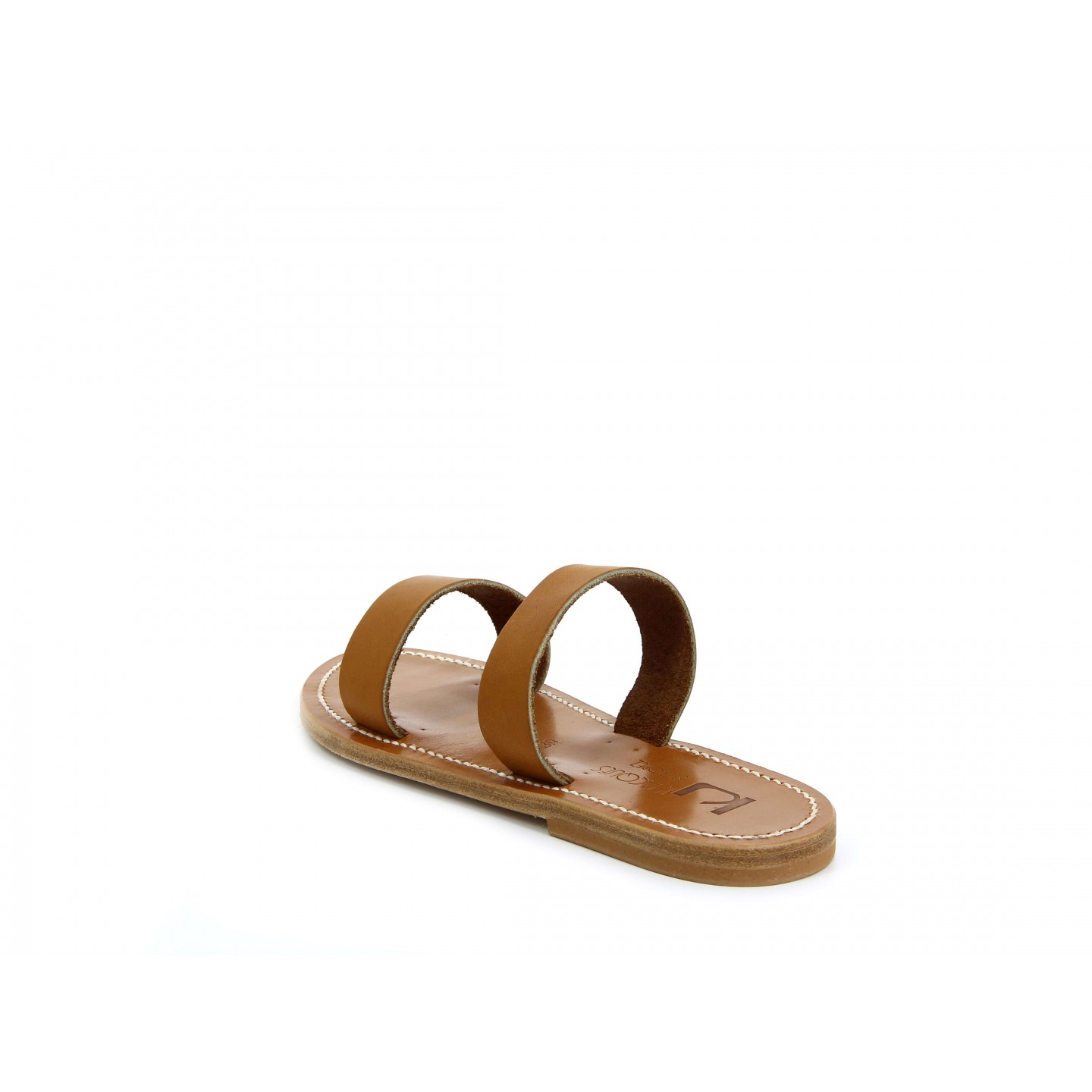 K.JACQUES BAGATEL Sandales Plates Cuir Pul Naturel