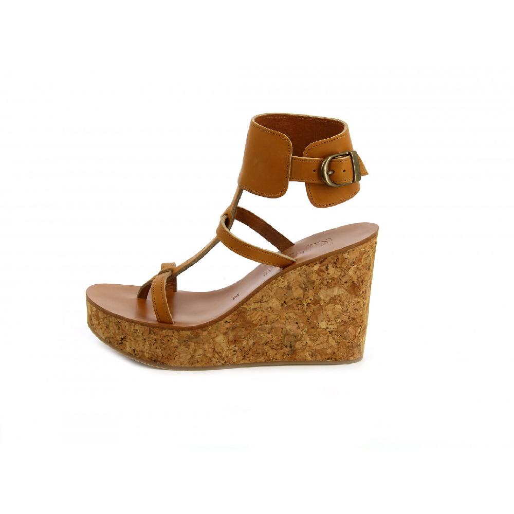 K.JACQUES BALLAST Femme Cuir Pul Naturel