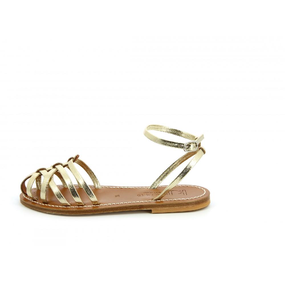 K.JACQUES CYRENIA Femme Cuir Metyl Champan