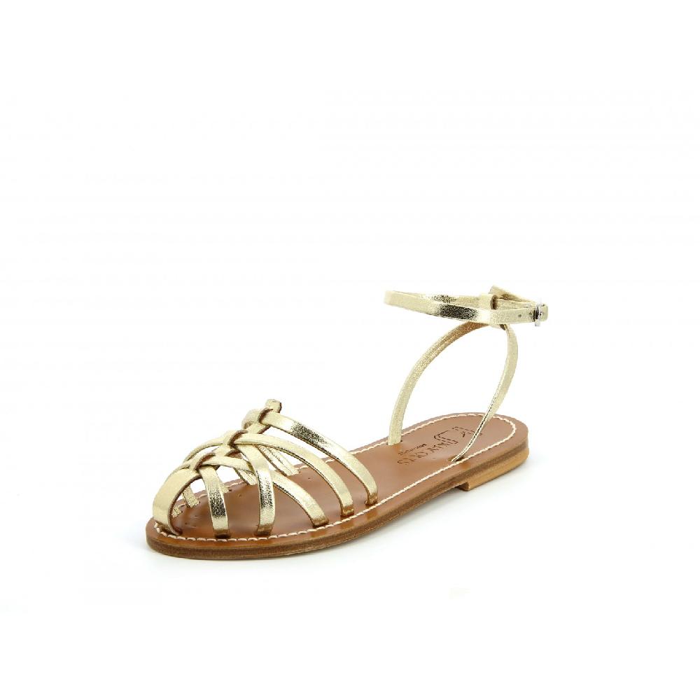 K.JACQUES CYRENIA Femme Cuir Metyl Champan