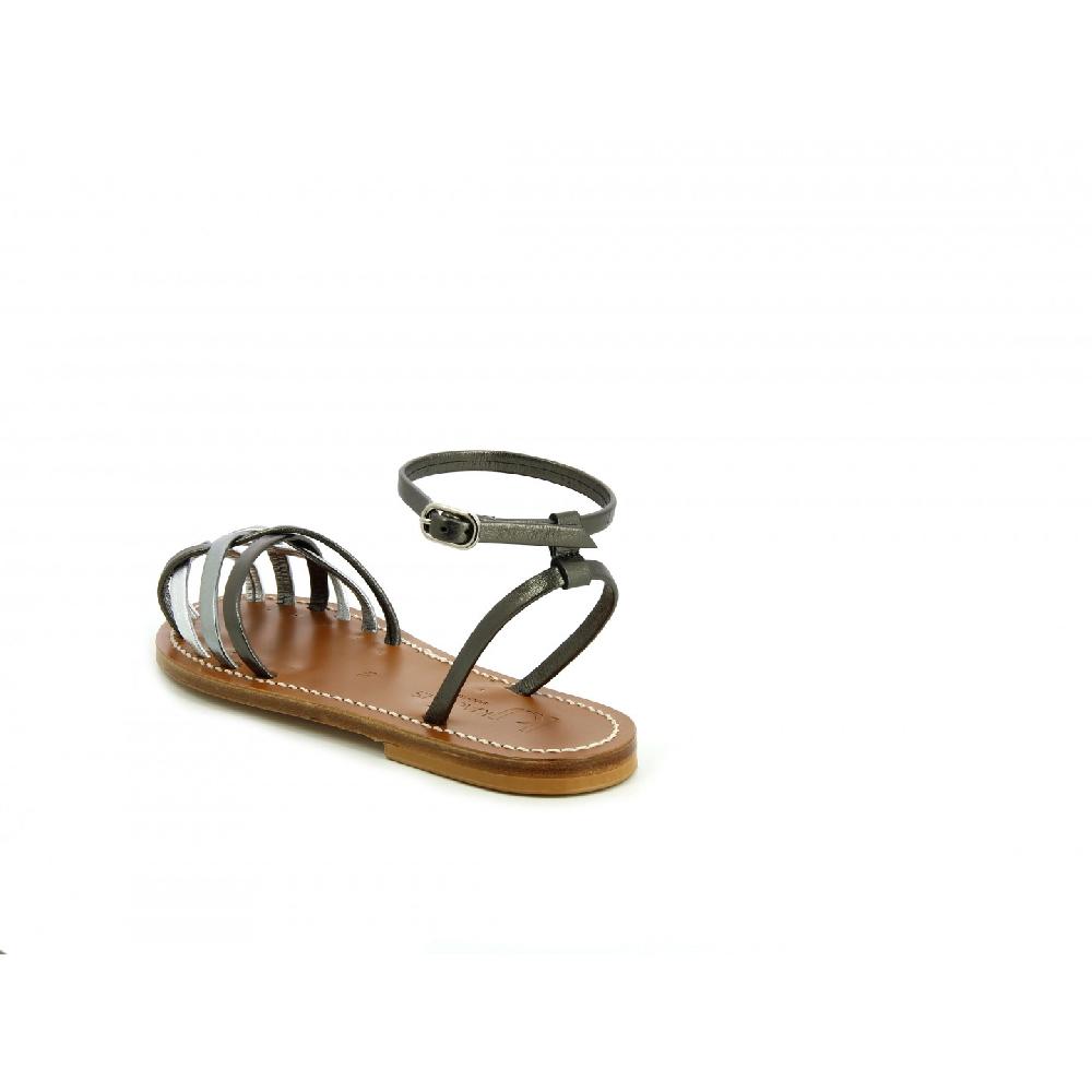 K.JACQUES DANAENS Femme Cuirs Combi Anthracite