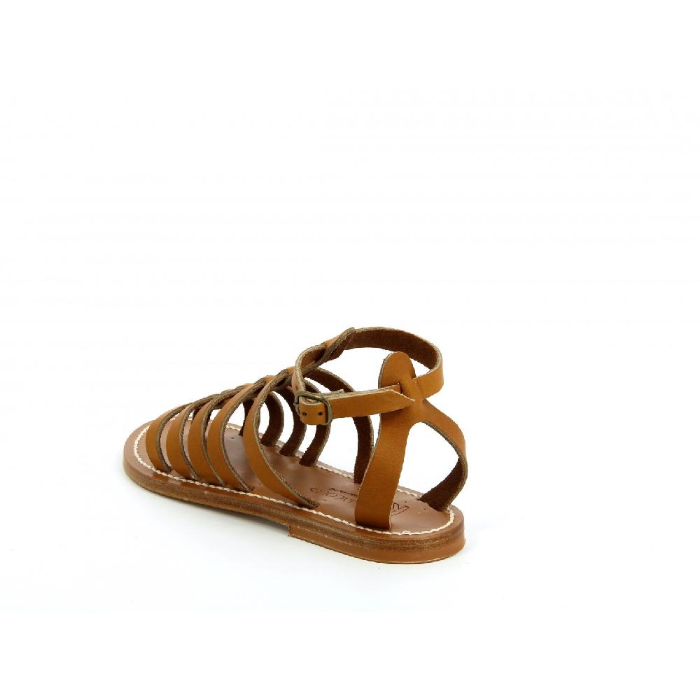 K.JACQUES DARIUS Sandales Plates Cuir Pul Naturel