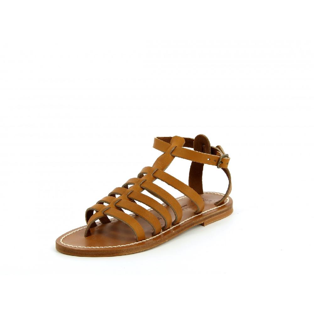 K.JACQUES DARIUS Sandales plates Cuir Pul Naturel