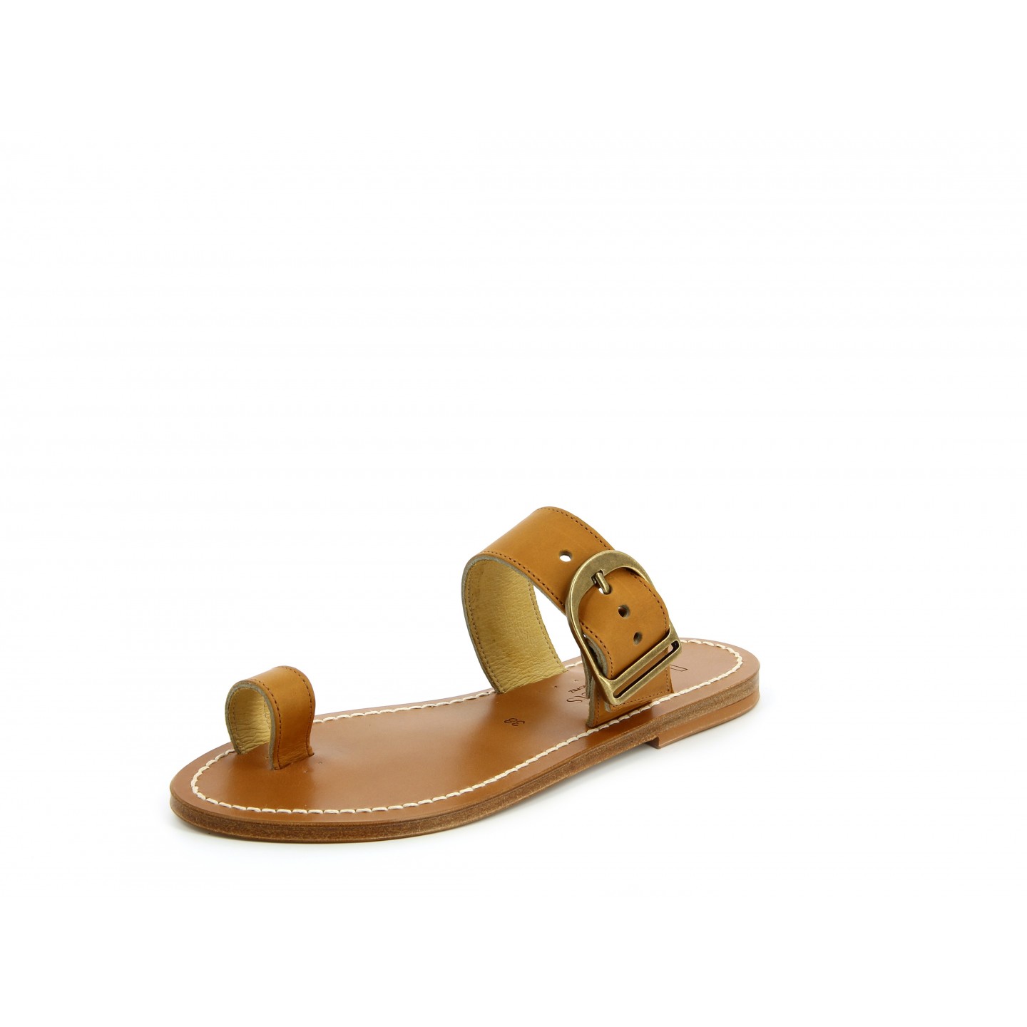 K.JACQUES GALLOIS Sandales plates Cuir Pul Naturel