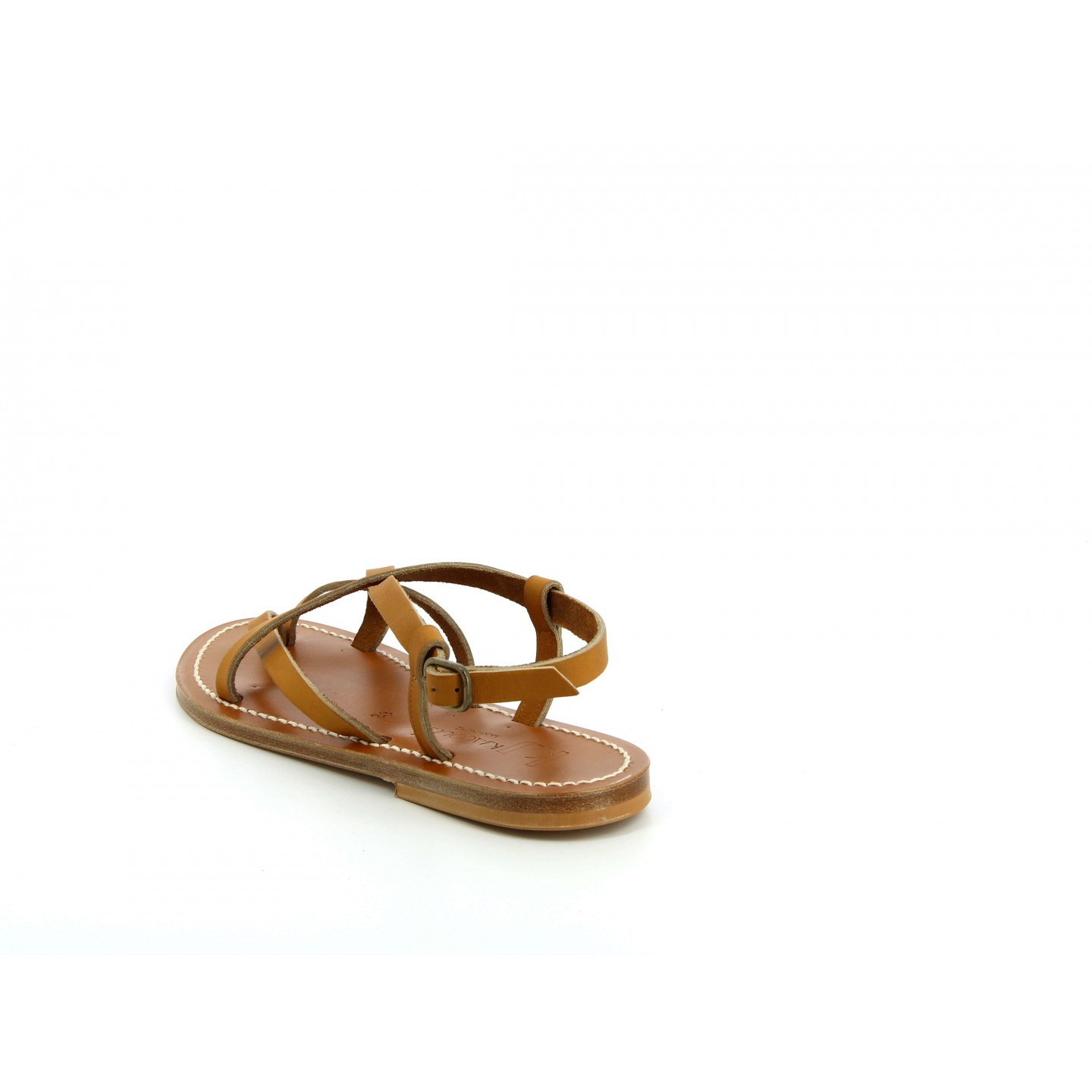 K.JACQUES INGRID Sandales Plates Uir Pul Naturel