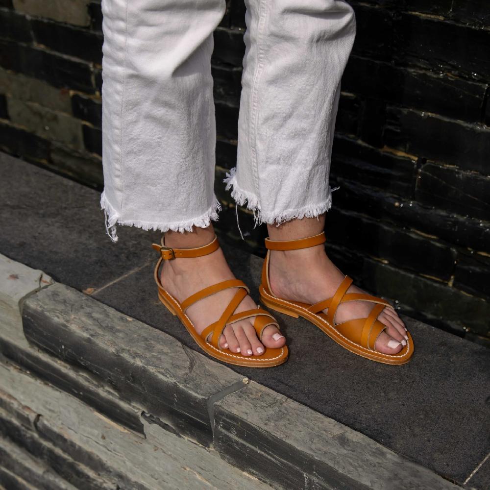 K.JACQUES ISOCRATE Femme Cuir Pul Naturel