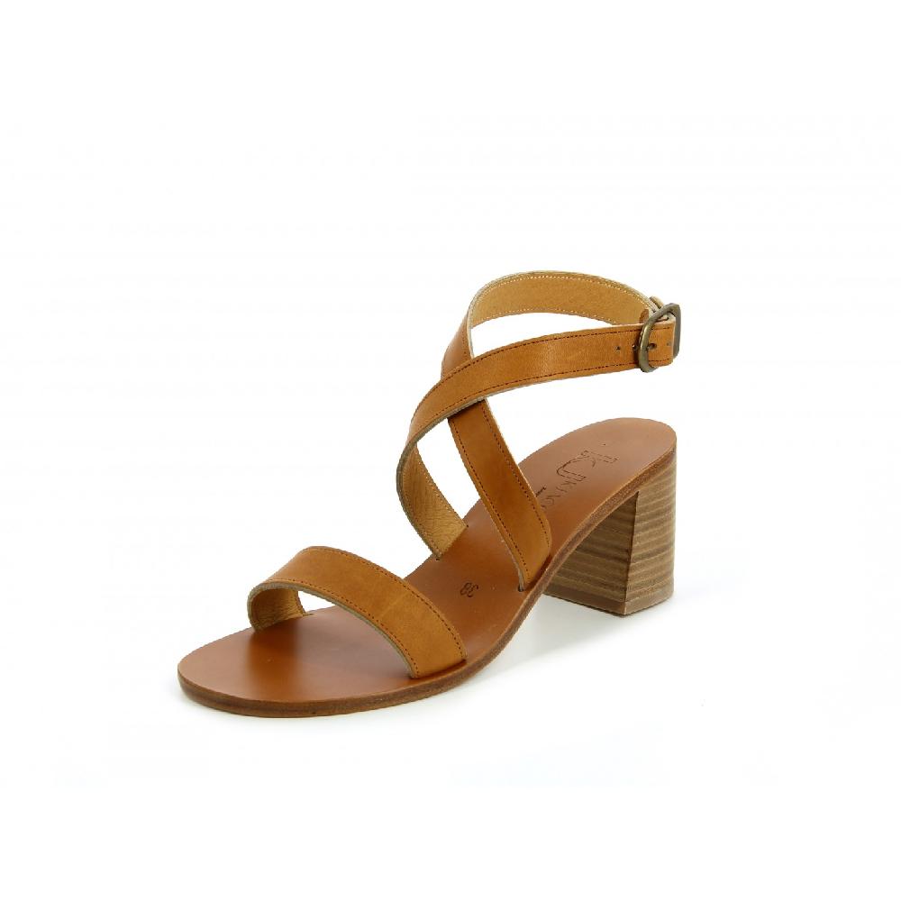 K.JACQUES MIA Sandales à Talons Cuir Pul Naturel