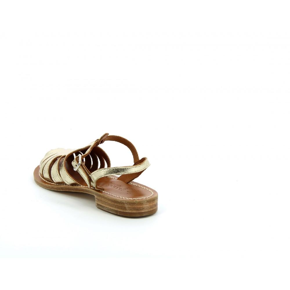 K.JACQUES NANTUCKET Femme Cuir Metyl Champan