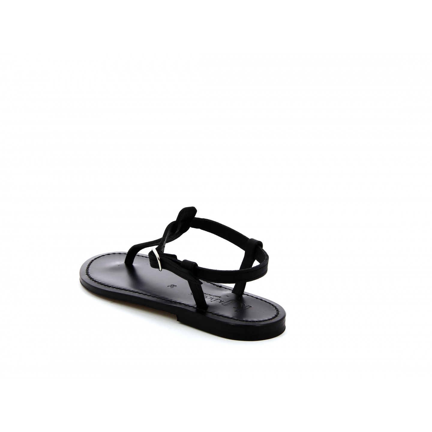 K.JACQUES PICON EBENE Femme Cuir Pul Noir