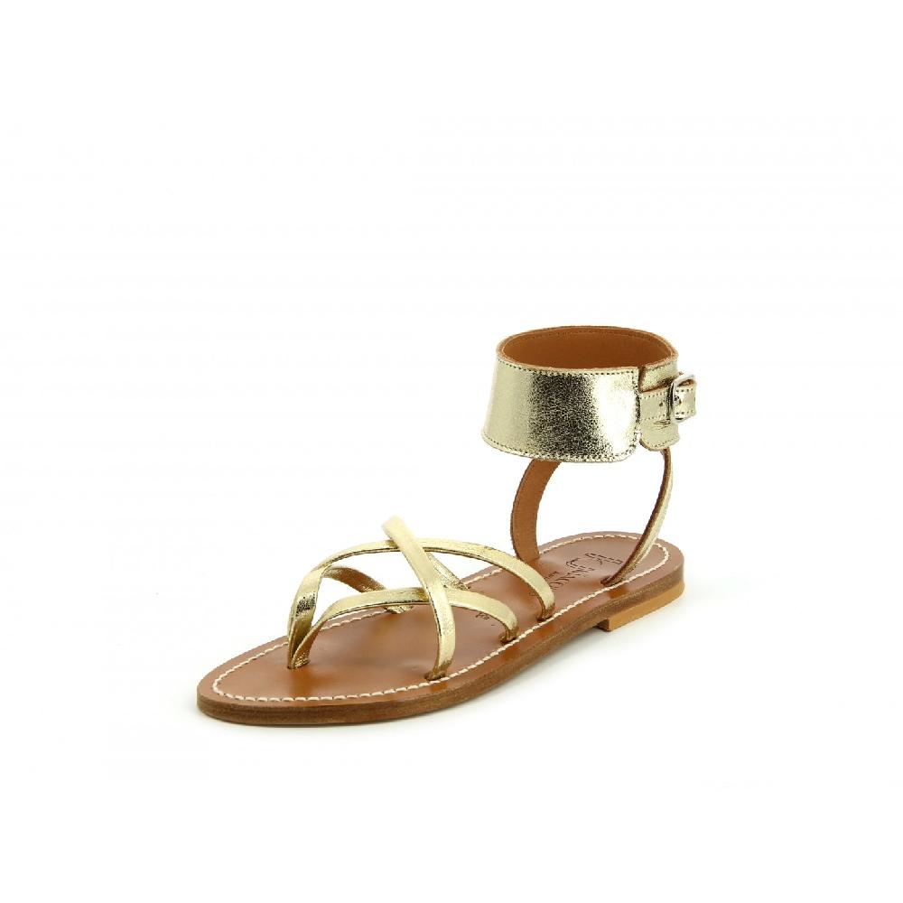 K.JACQUES SELYSE Femme Cuir Metyl Champan