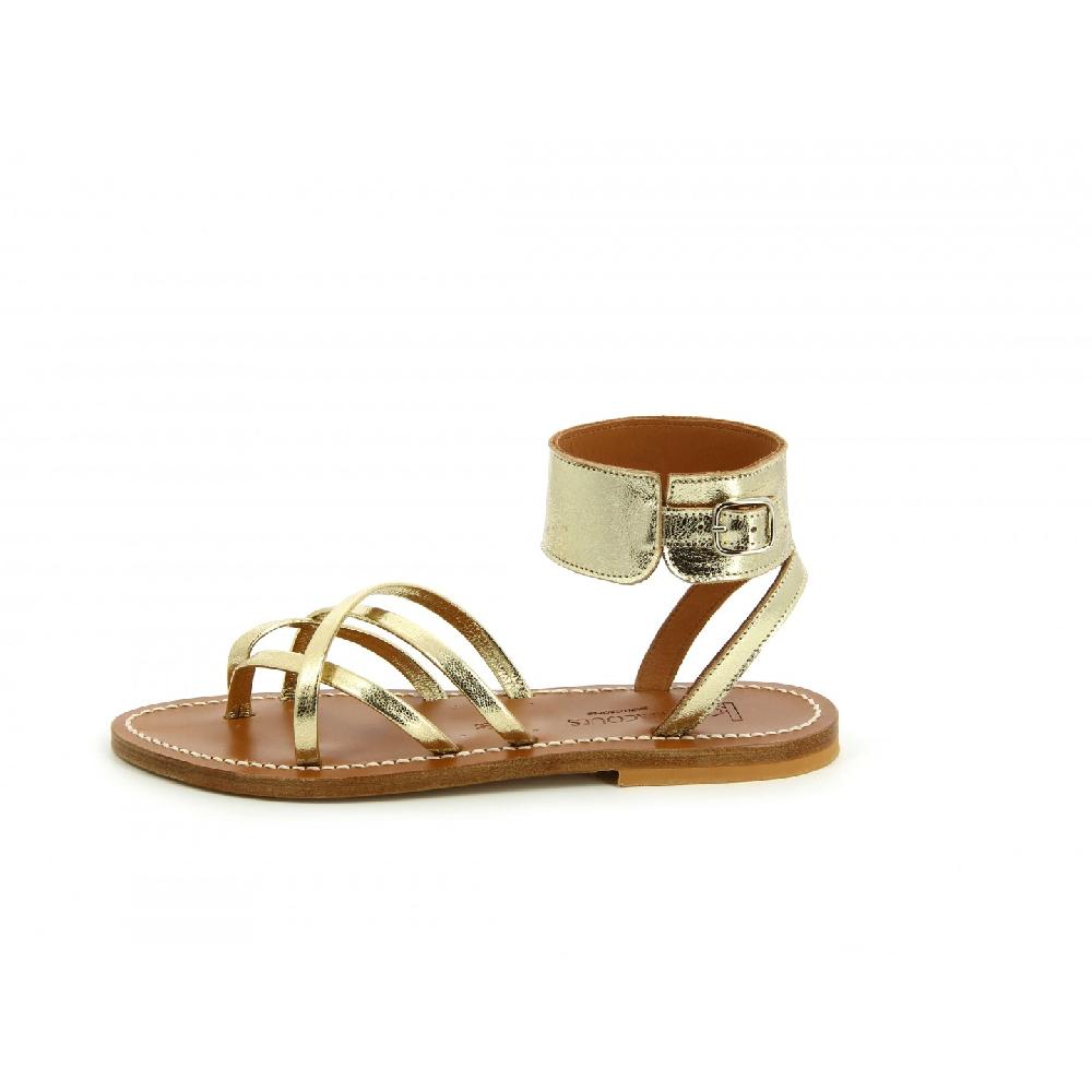 K.JACQUES SELYSE Femme Cuir Metyl Champan