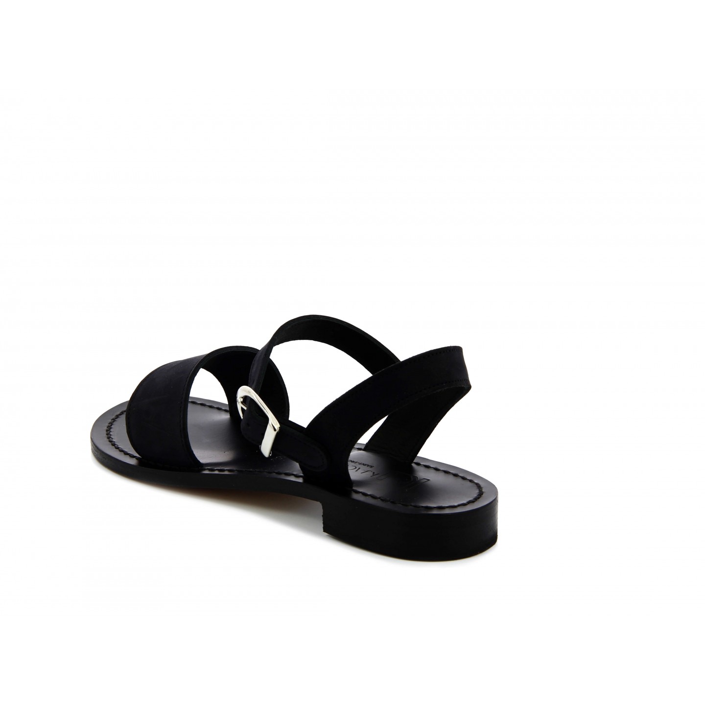 K.JACQUES TURON EBENE Femme Cuir Nubuk Noir