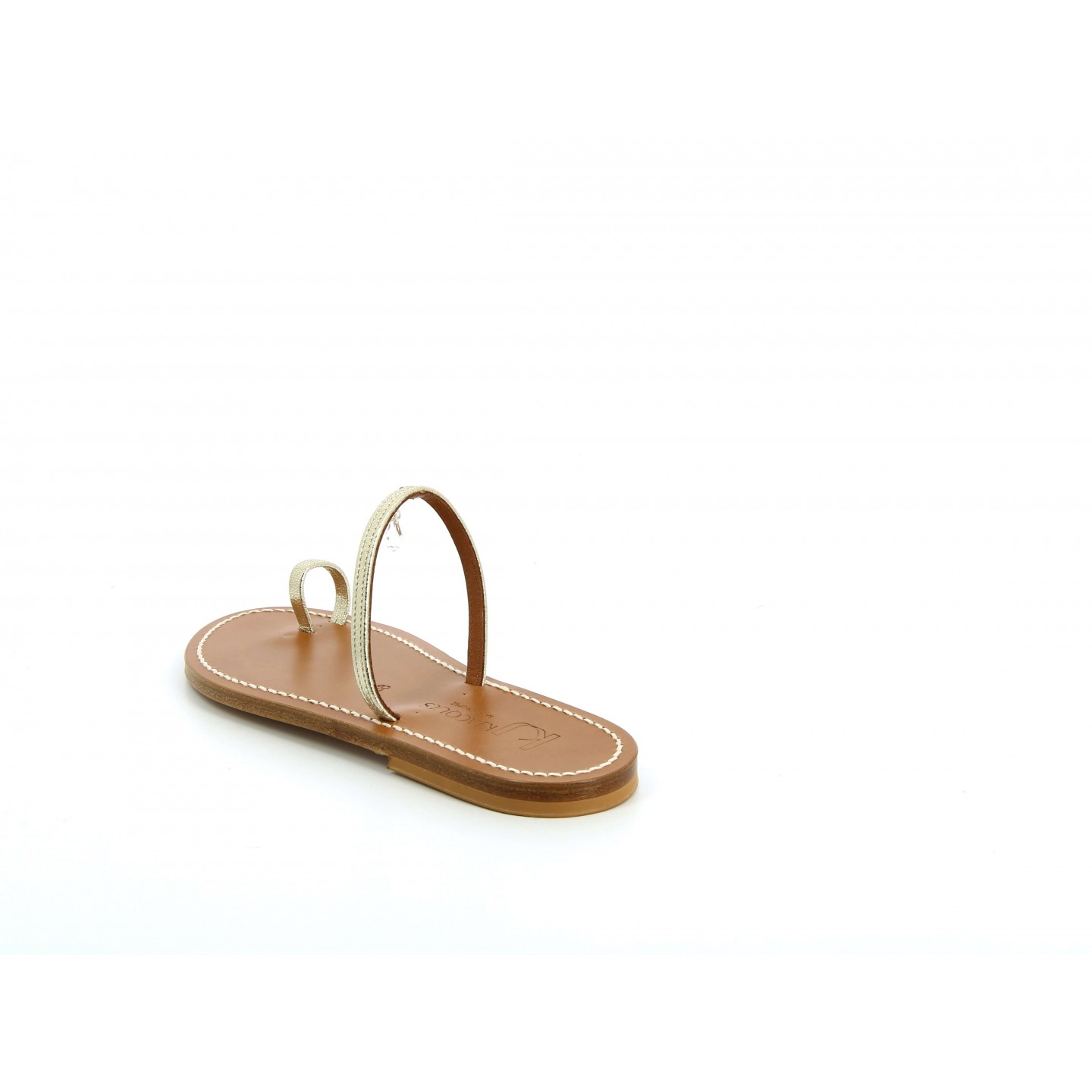 K.JACQUES UNDY Femme Cuir Métyl Champan