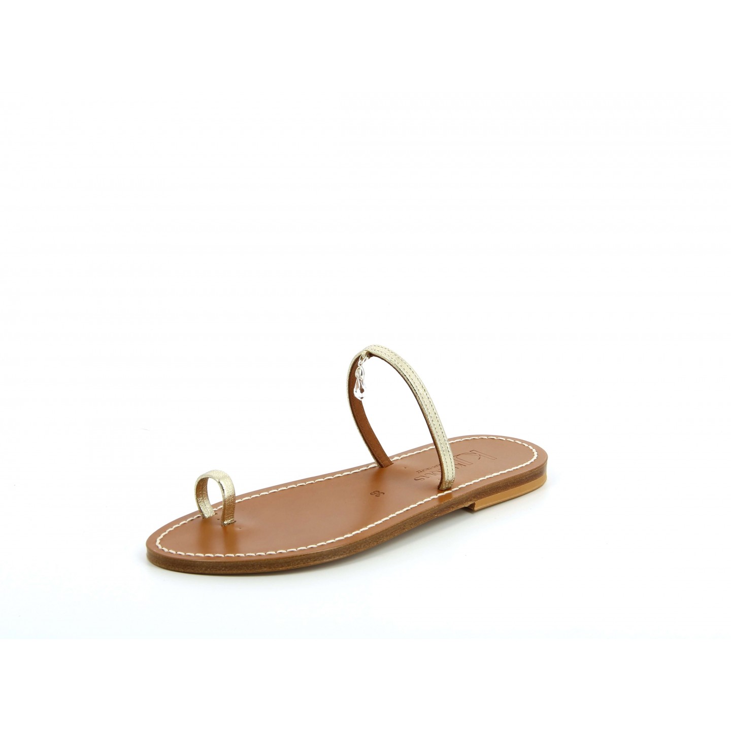 K.JACQUES UNDY Femme Cuir Métyl Champan