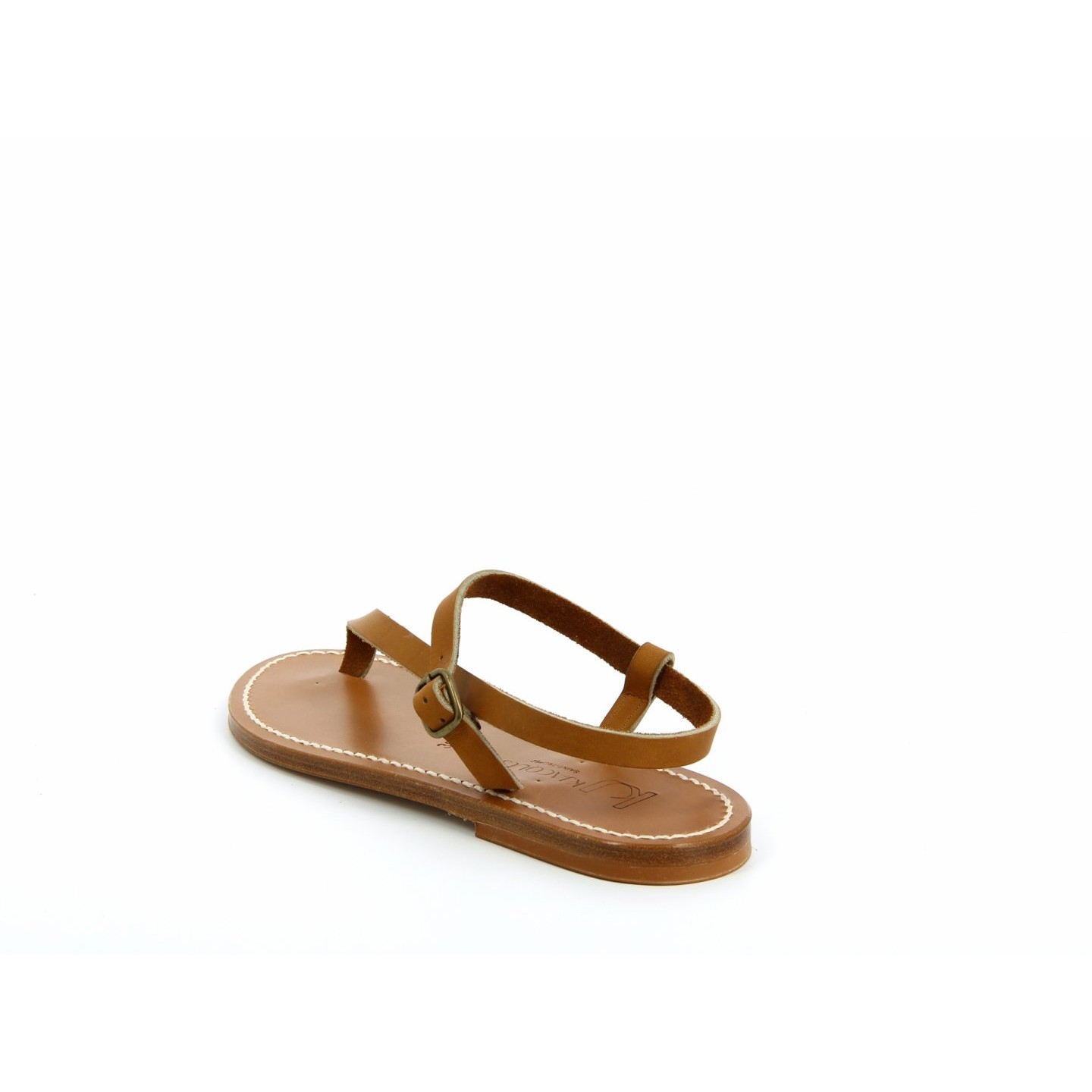 K.JACQUES VASSILI Sandales Plates Cuir Pul Naturel