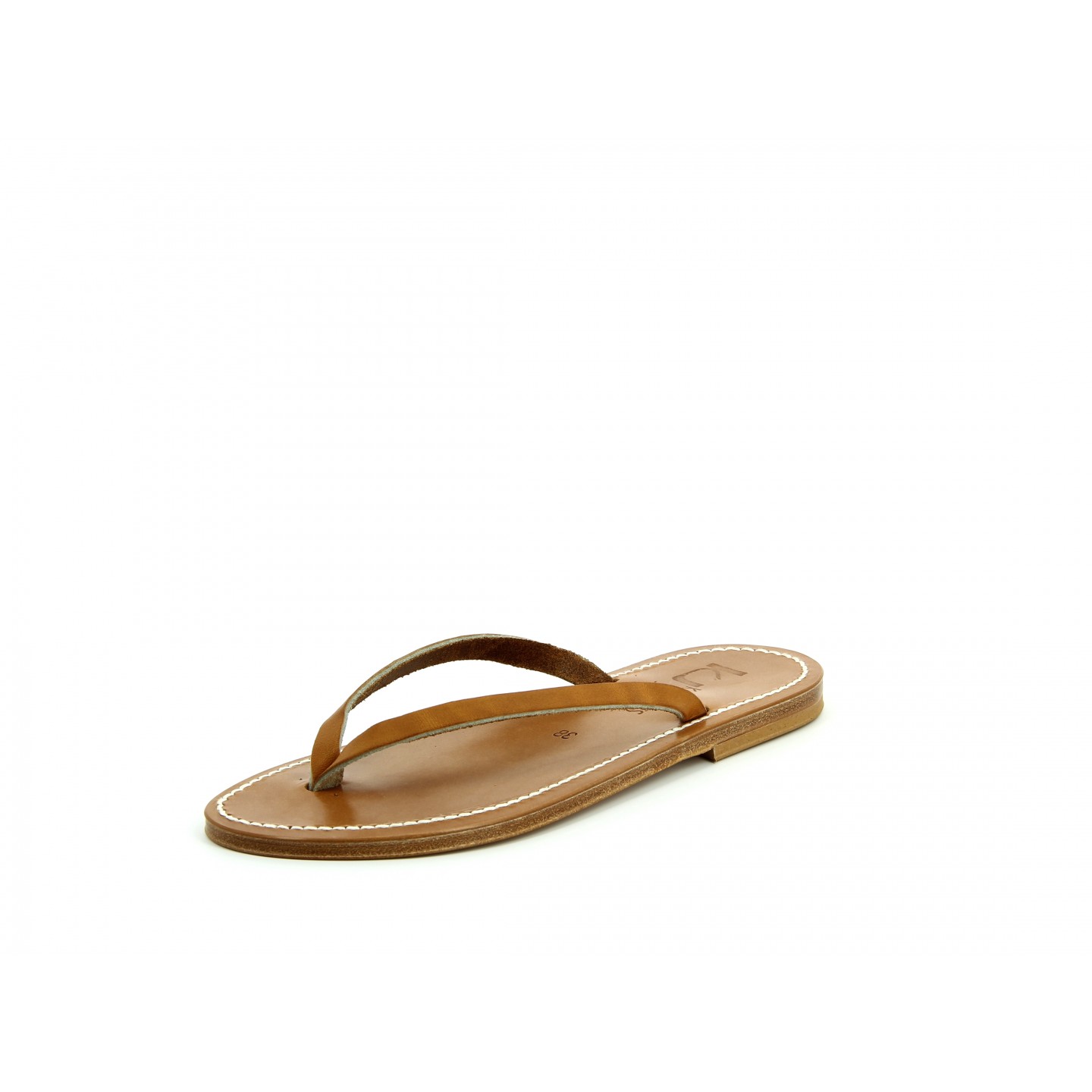 K.JACQUES VENISE Sandales plates Cuir Pul Naturel