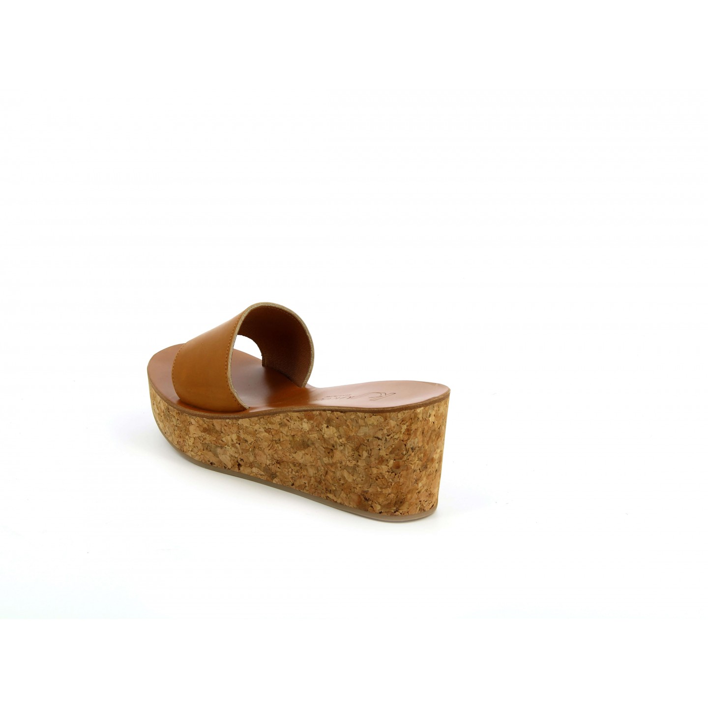 K.JACQUES KIRIELLE Sandales Compensées Cuir Pul Naturel