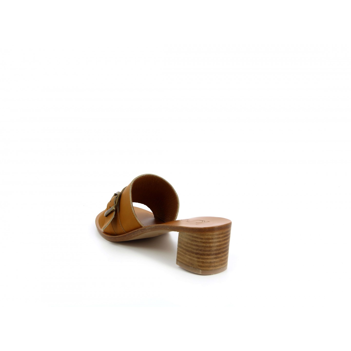 K.JACQUES MARAVILLA Sandales à Talons Cuir Pul Kaki