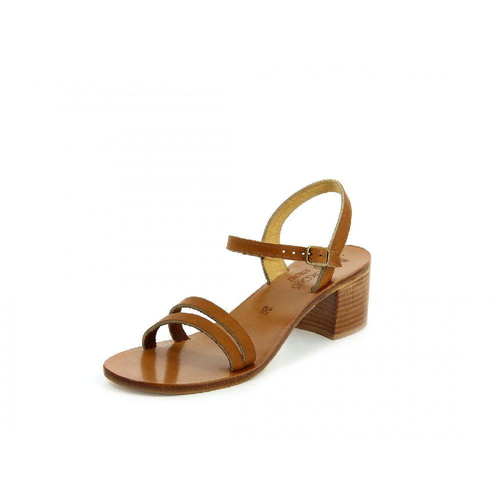 K.JACQUES METOPE Sandales à talons Cuir Pul Naturel